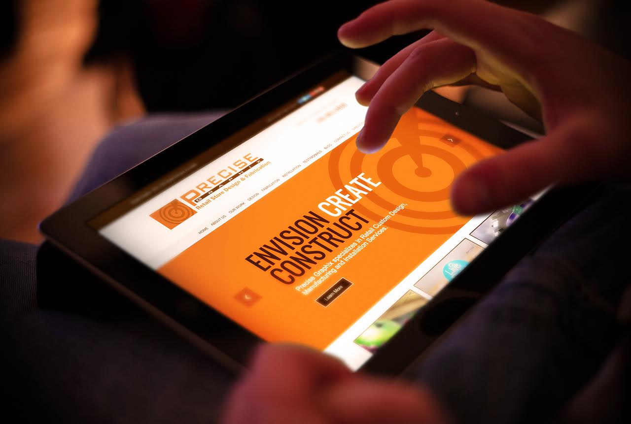 Precise Graphix — Website Design & Brand Showcase