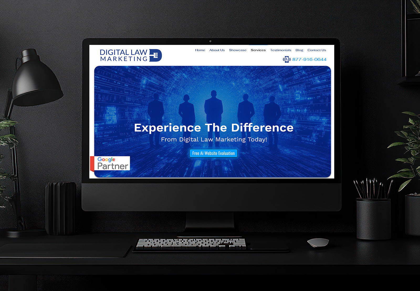 Digital Law Marketing — Complete Rebrand, Website & Campaign Design