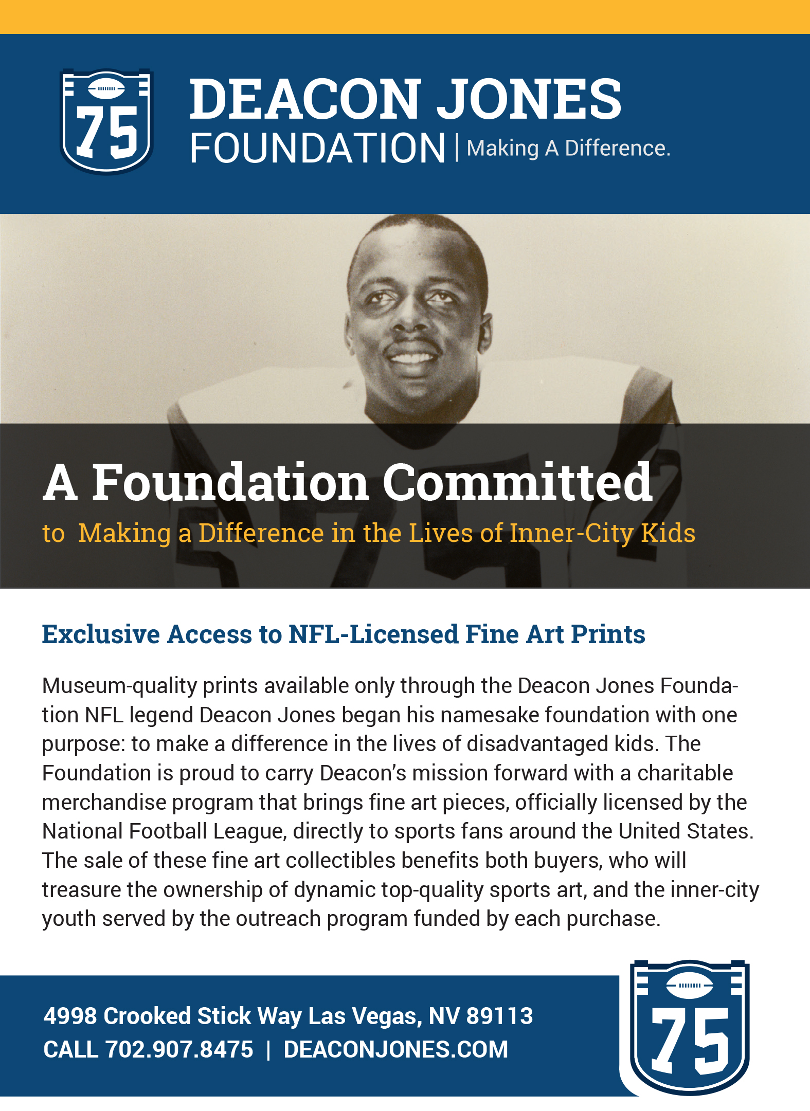 Deacon Jones Foundation — Image 12