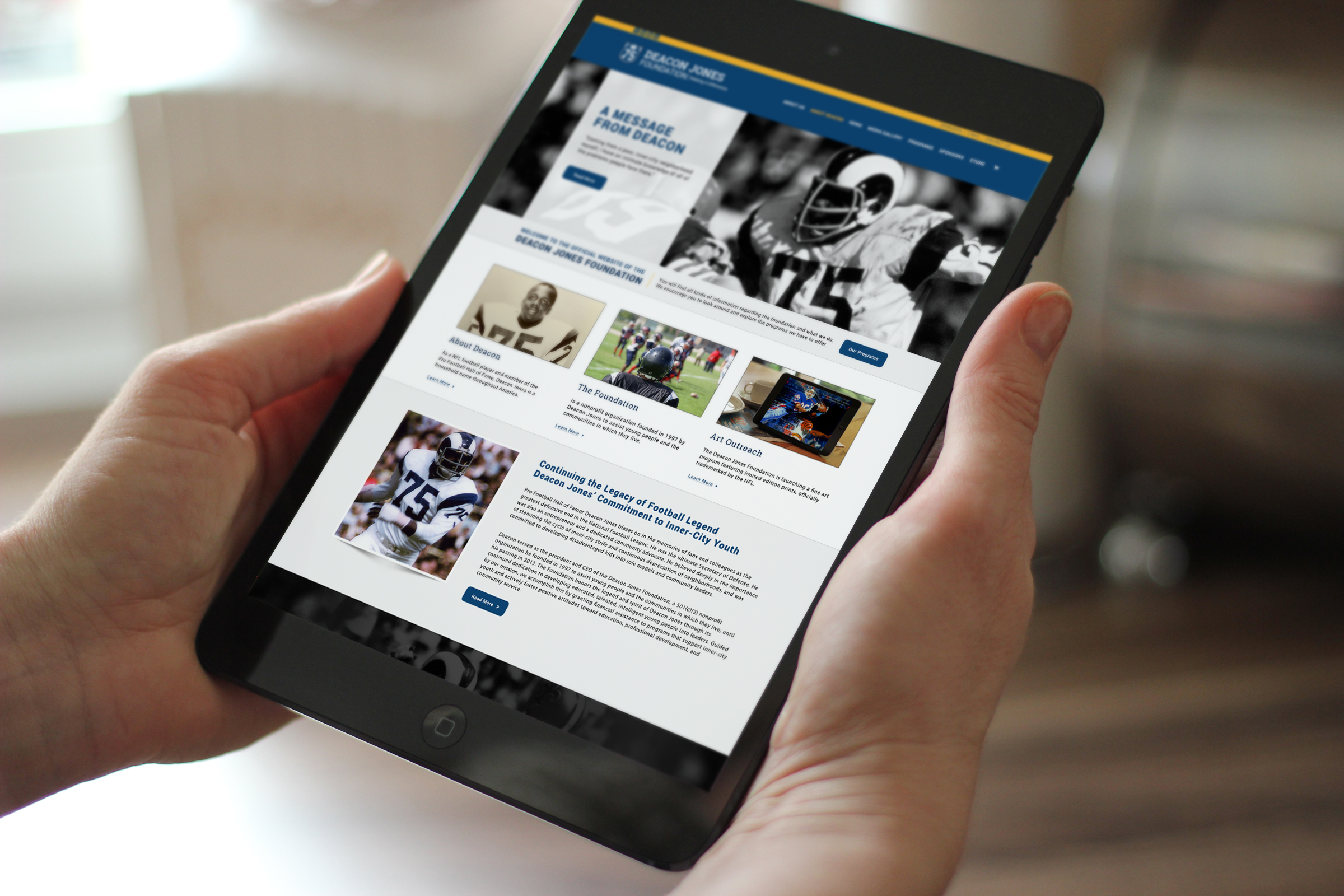 Deacon Jones Foundation — Image 3